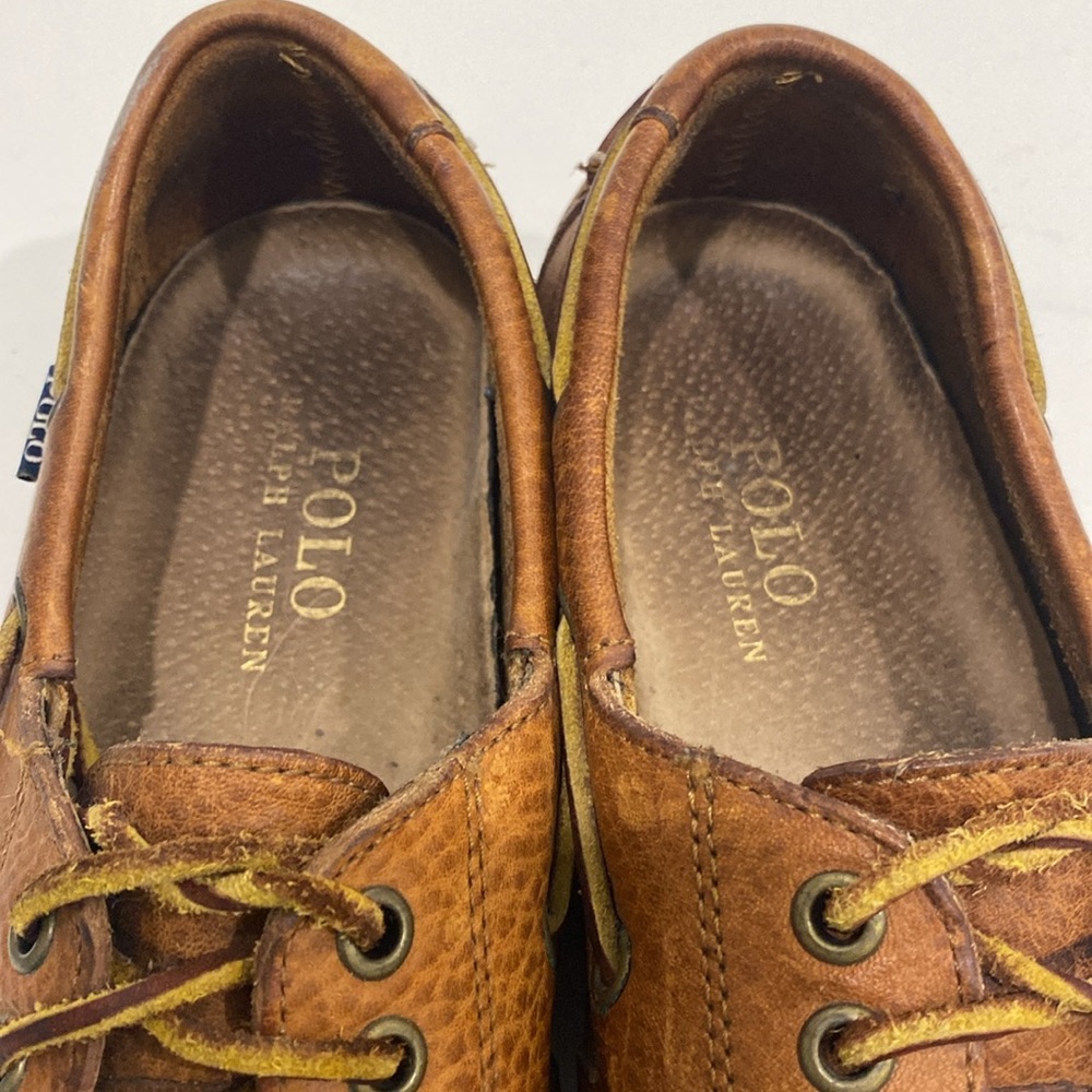 Polo Ralph Lauren
Bienne Tumbled Leather Boat Shoes |Size 8D - Picture 7 of 14